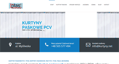 Desktop Screenshot of kurtyny.net