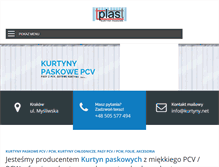 Tablet Screenshot of kurtyny.net